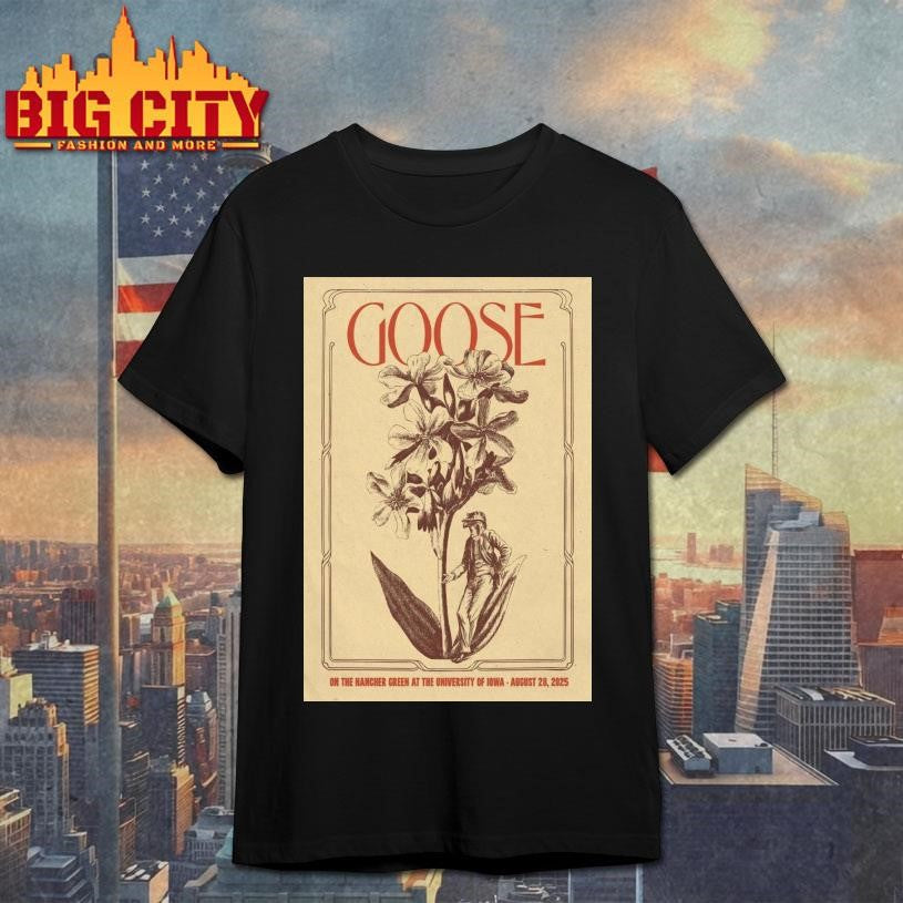 Goose Aug 28 2025 Hancher Green In Iowa City IA - Adult & Kids T-Shirts, Sweatshirts & Hoodies apparel design preview 1