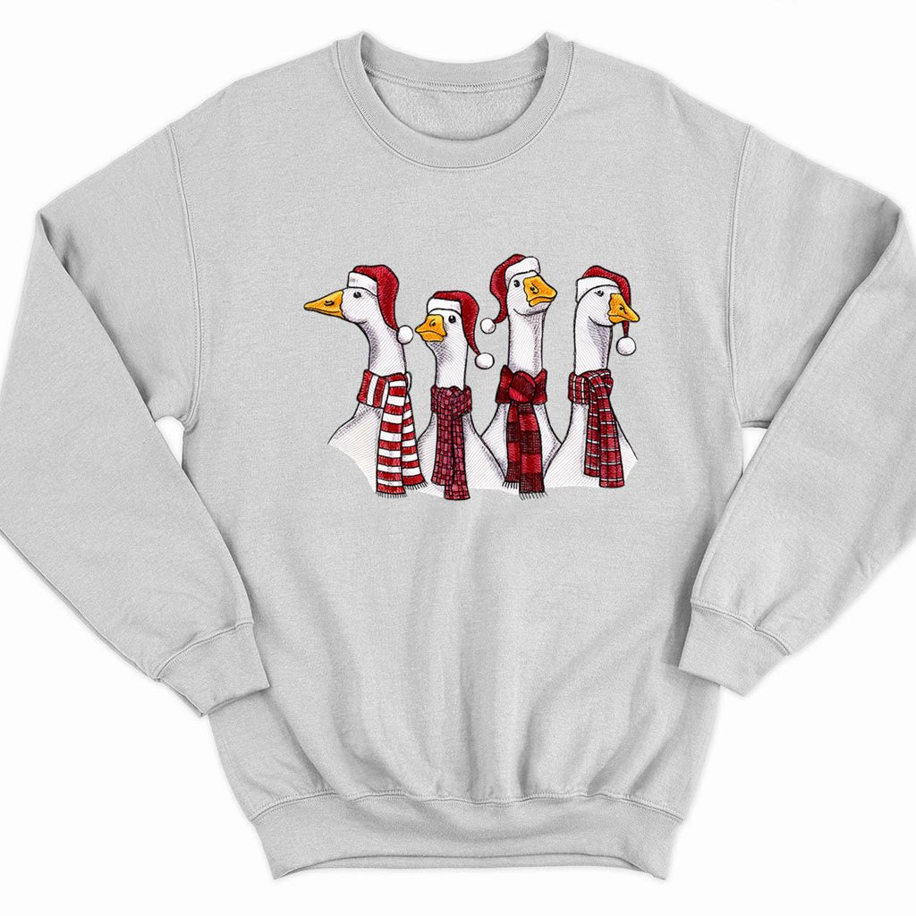 Goose Christmas Geese Crew Neck Christmas Sweater - Holiday Gift product image