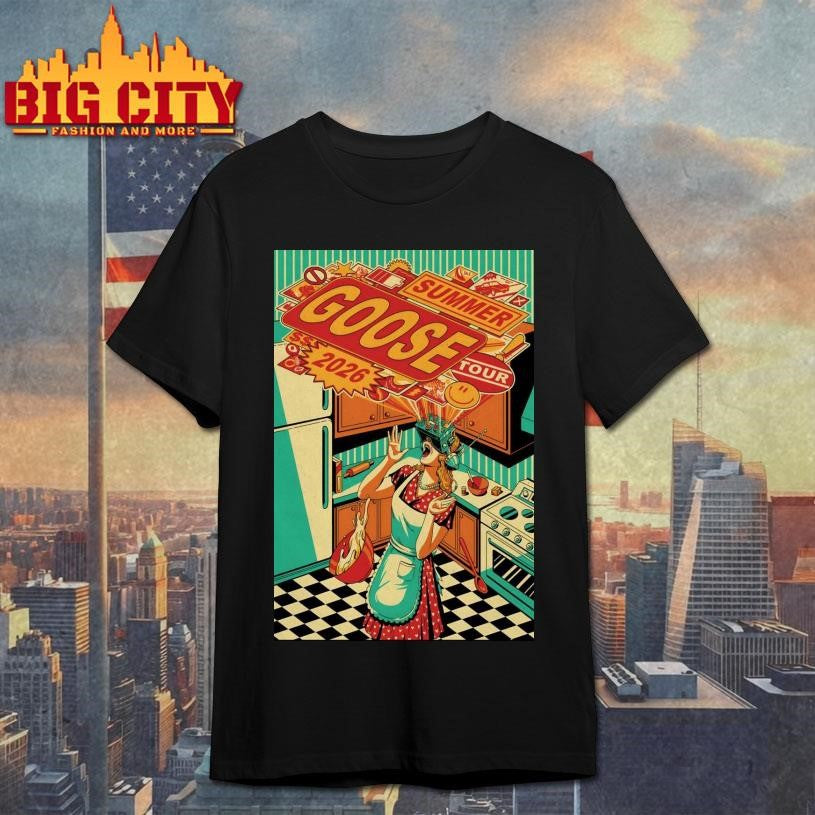 Goose Summer 2026 Shows Poster - Adult & Kids T-Shirts, Sweatshirts & Hoodies apparel design preview 1