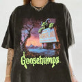 Goosebumps Welcome Land Vintage One Day Halloween - Adult & Kids T-Shirts, Sweatshirts & Hoodies apparel design preview 1