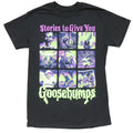 Goosebumps Stories Give You Panel Poster Green Pink - Adult & Kids T-Shirts, Sweatshirts & Hoodies apparel design preview 1