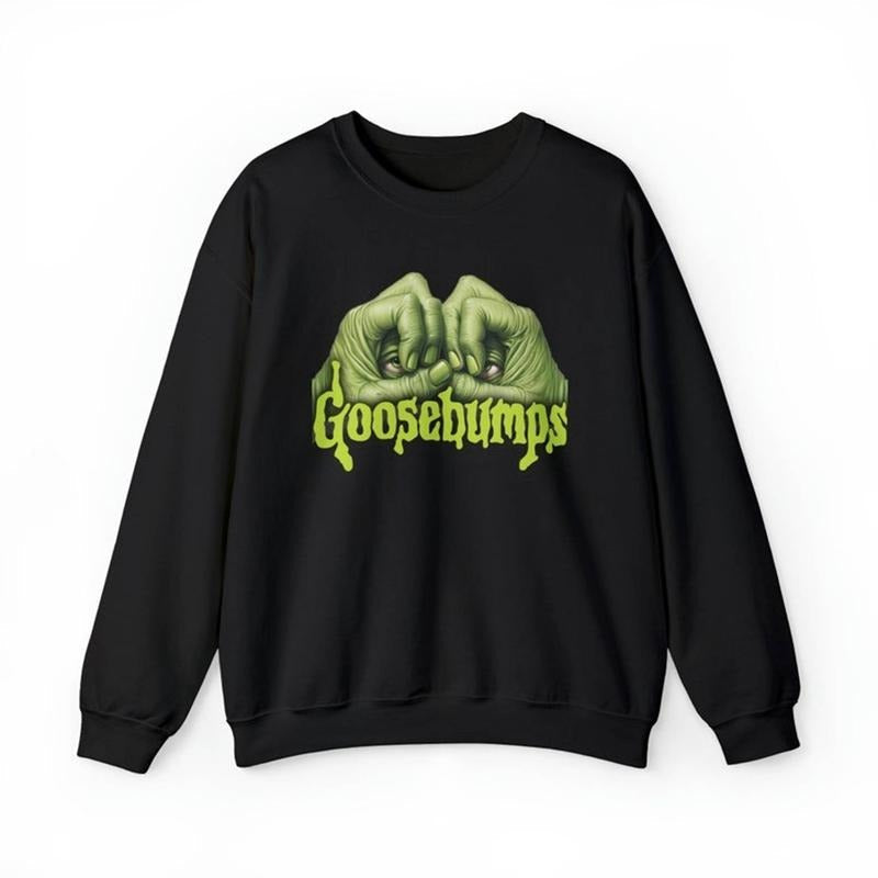 Goosebumps 90s Vintage Movie Welcome Land Spooky - Adult & Kids T-Shirts, Sweatshirts & Hoodies apparel design preview 1