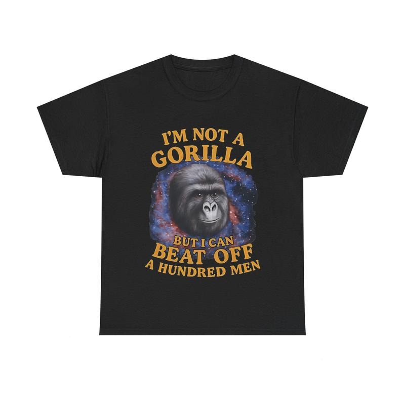 Gorilla Vs 100 Viral TikTik Funny Meme - Adult & Kids T-Shirts, Sweatshirts & Hoodies apparel design preview 1