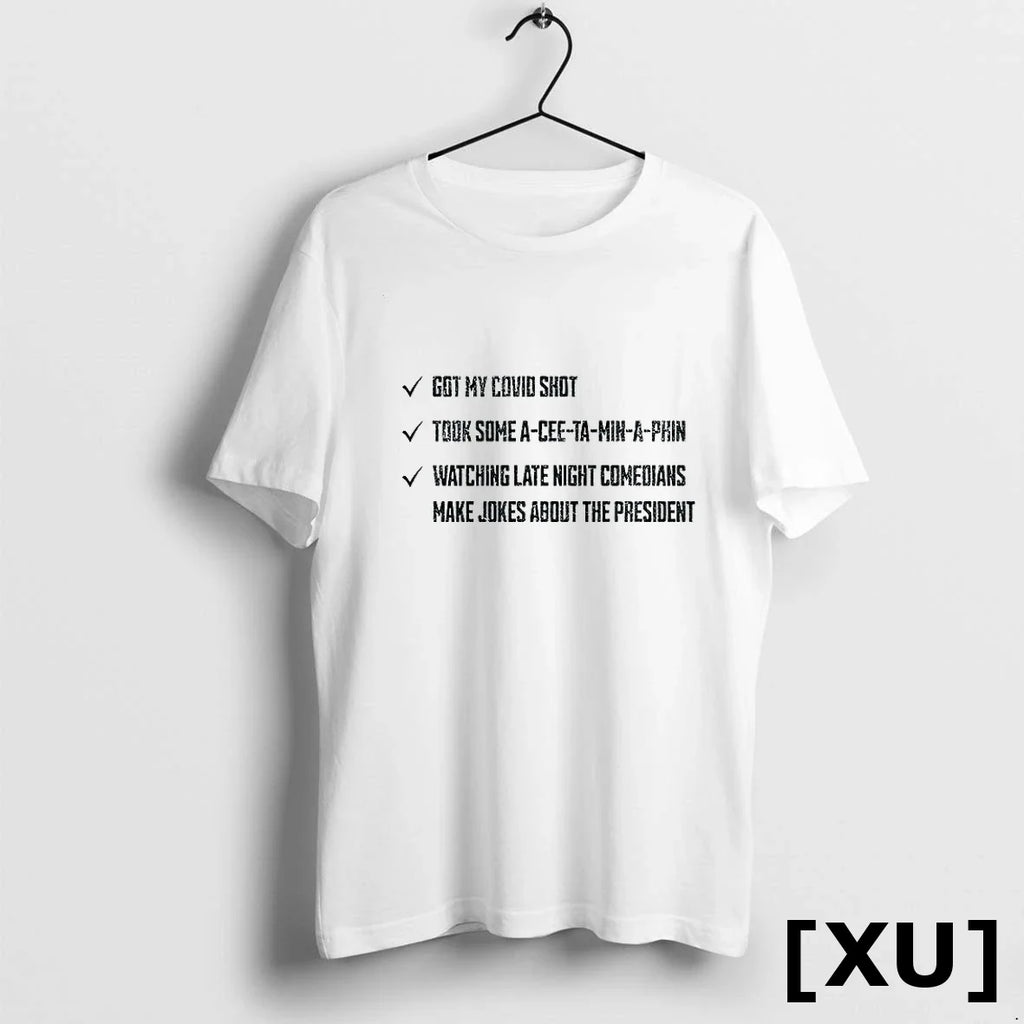 Got My Covid Shot Took Some A Cee Ta Min Phin - Adult & Kids T-Shirts, Sweatshirts & Hoodies apparel design preview 1
