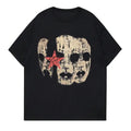 Goth Short Sleeve Y2k Face Stars Print Size S 3XL Top - Adult & Kids T-Shirts, Sweatshirts & Hoodies apparel design preview 1