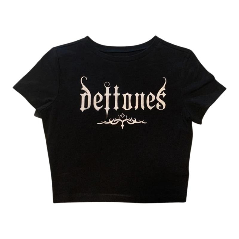 Gothic Emo Girl Baby Deftones Band Rock Y2k Top - Adult & Kids T-Shirts, Sweatshirts & Hoodies apparel design preview 1