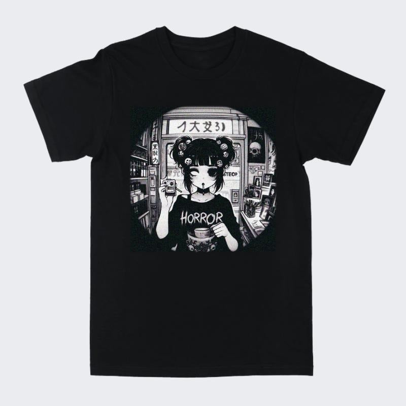 Gothic Y2k A13 Vintage Cotton Cyber Wave Retro Vapor - Adult & Kids T-Shirts, Sweatshirts & Hoodies apparel design preview 1