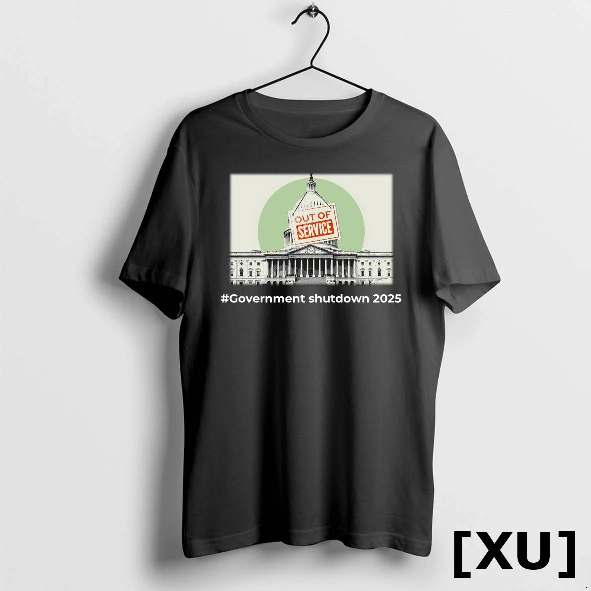 Government Shutdown 2025 Sweater - Adult & Kids T-Shirts, Sweatshirts & Hoodies apparel design preview 1