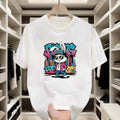 Graffiti Inspired Street Cool Bunny Urban Adventures - Adult & Kids T-Shirts, Sweatshirts & Hoodies apparel design preview 1