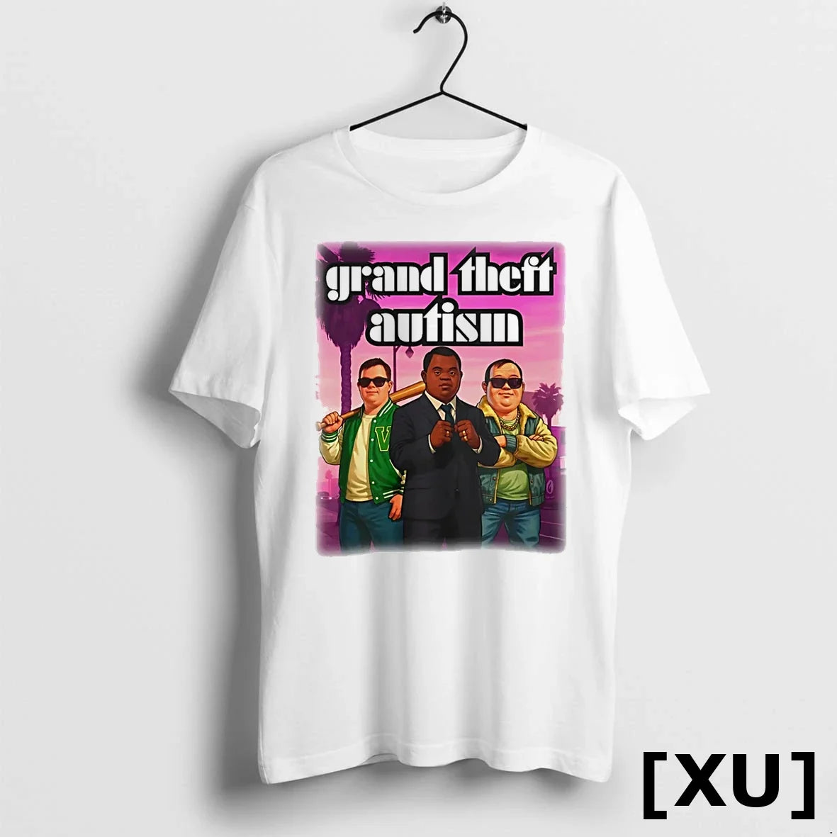 Grand Theft Autism Cartoon Sweater - Adult & Kids T-Shirts, Sweatshirts & Hoodies apparel design preview 1