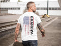 Grandpa Patriotic Grandfather Granddaughter - Adult & Kids T-Shirts, Sweatshirts & Hoodies apparel design preview 1
