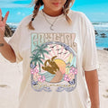 Cowgirl Summer Casual Cotton Beach Comfort Fabric Top - Adult & Kids T-Shirts, Sweatshirts & Hoodies apparel design preview 1