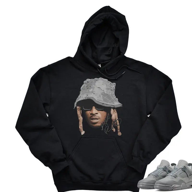 Future 4s Retro Wet Cement Sneakers Outfits Y2k Tops - Adult & Kids T-Shirts, Sweatshirts & Hoodies apparel design preview 1