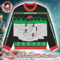 Grateful Dead Skating Dancing Bears Holiday Collection Ugly Christmas Sweater - Holiday Gift product image