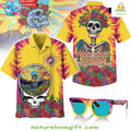 Grateful Dead Hawaiian Limited Edition Vibes - Adult & Kids T-Shirts, Sweatshirts & Hoodies apparel design preview 1