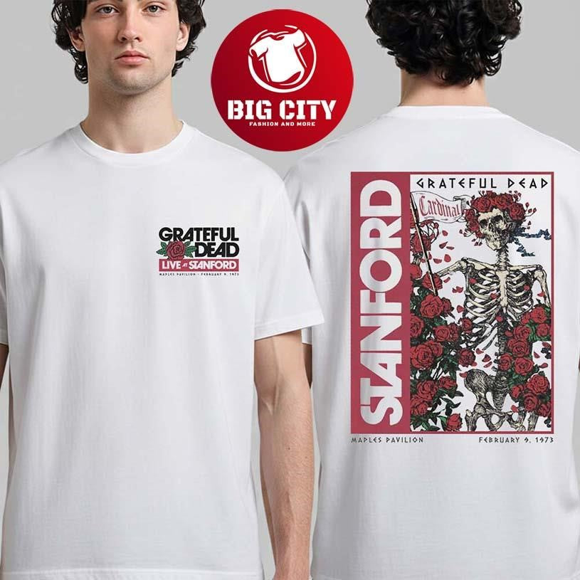 Grateful Dead X Stanford University Class Trip Live - Adult & Kids T-Shirts, Sweatshirts & Hoodies apparel design preview 1