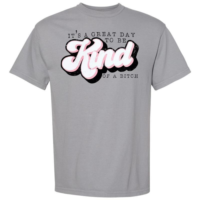 Great Day Be Kind Comfort Colors - Adult & Kids T-Shirts, Sweatshirts & Hoodies apparel design preview 1