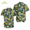 Green Bay Packers Floral Tropical Hawaiian Aloha - Adult & Kids T-Shirts, Sweatshirts & Hoodies apparel design preview 1