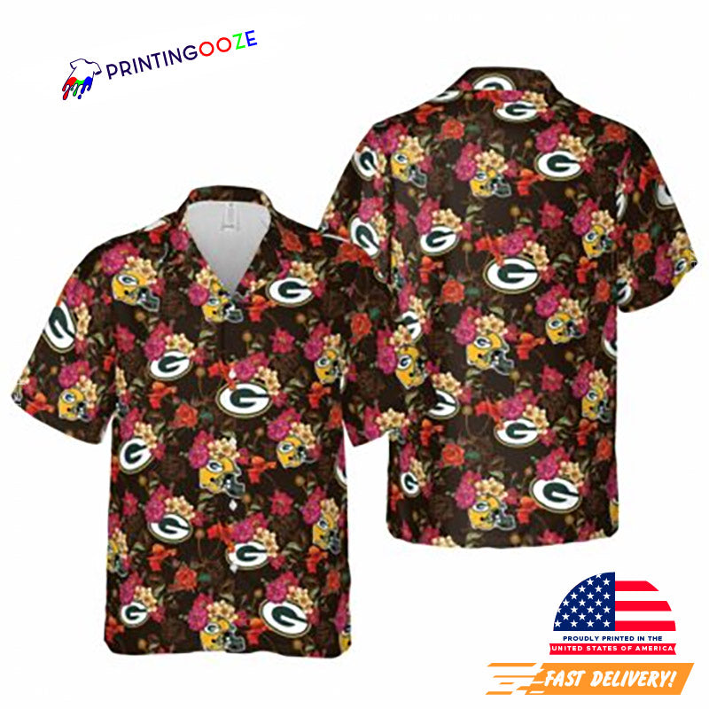 Green Bay Packers Hawaiian - Adult & Kids T-Shirts, Sweatshirts & Hoodies apparel design preview 1