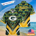 Green Bay Packers Hot Summer Hawaiian - Adult & Kids T-Shirts, Sweatshirts & Hoodies apparel design preview 1