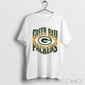 Green Bay Packers Huddle Vintage Helmet Est 1919 - Adult & Kids T-Shirts, Sweatshirts & Hoodies apparel design preview 1