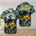 Green Bay Packers Hawaiian Island Breeze Sunset - Adult & Kids T-Shirts, Sweatshirts & Hoodies apparel design preview 1