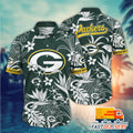 Green Bay Packers Hawaiian Jungle Floral Design - Adult & Kids T-Shirts, Sweatshirts & Hoodies apparel design preview 1