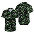 Green Bay Packers Hawaiian with Neon Chain Design - Adult & Kids T-Shirts, Sweatshirts & Hoodies apparel design preview 1
