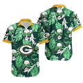 Green Bay Packers Hawaiian Skull Jungle Design 960865 - Adult & Kids T-Shirts, Sweatshirts & Hoodies apparel design preview 1