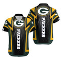 Green Bay Packers Hawaiian Thunderbolt Stripes 441506 - Adult & Kids T-Shirts, Sweatshirts & Hoodies apparel design preview 1