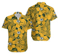 Green Bay Packers Tropical Gold Leaf Hawaiian by - Adult & Kids T-Shirts, Sweatshirts & Hoodies apparel design preview 1