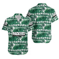 Green Bay Packers Hawaiian Tropical Waves Design - Adult & Kids T-Shirts, Sweatshirts & Hoodies apparel design preview 1