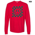 Green Checkered Tree Happy Face Comfort Colors - Adult & Kids T-Shirts, Sweatshirts & Hoodies apparel design preview 1
