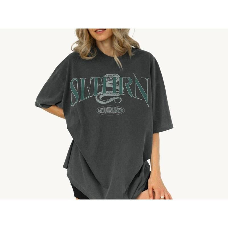 Green House Wizard Snake Malfoy Pottery School - Adult & Kids T-Shirts, Sweatshirts & Hoodies apparel design preview 1