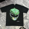 Green Power Ranger MMPR Cotton Print Short Sleeve - Adult & Kids T-Shirts, Sweatshirts & Hoodies apparel design preview 1