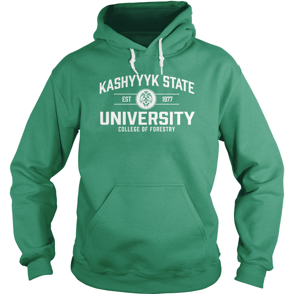 Kashyyyk State University - Adult & Kids T-Shirts, Sweatshirts & Hoodies apparel design preview 1