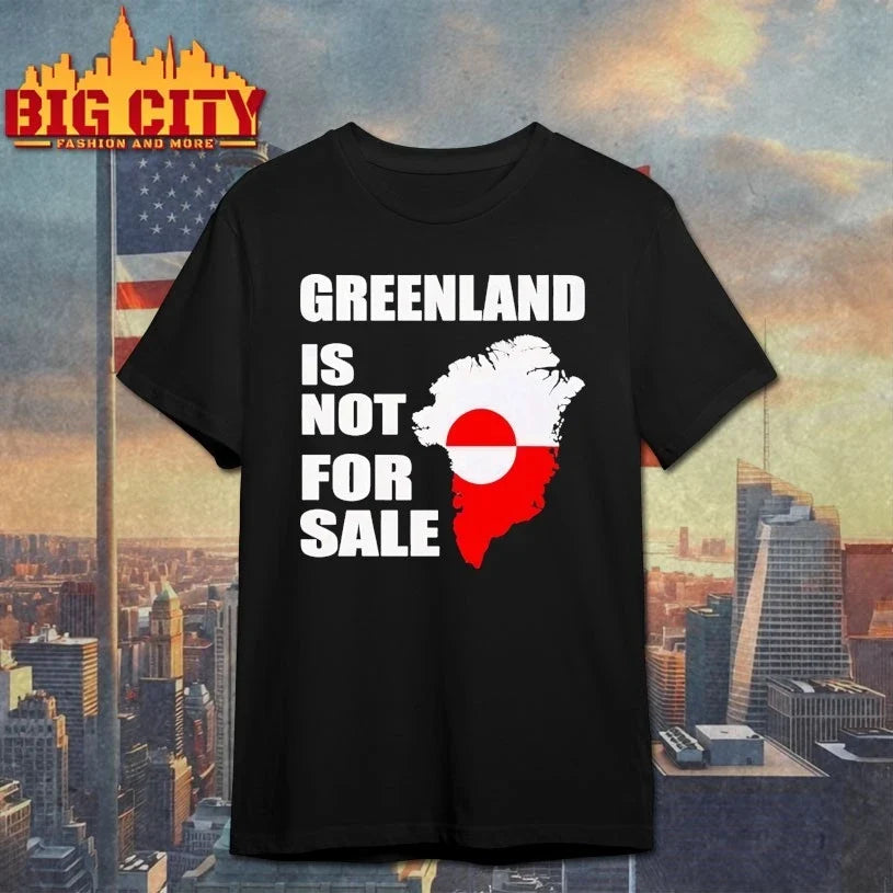 Greenland Is Not For Sale Map - Adult & Kids T-Shirts, Sweatshirts & Hoodies apparel design preview 1