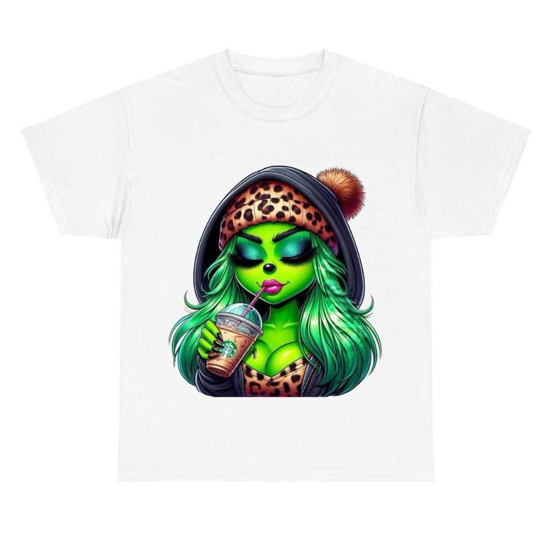 Grin Green Lady Boujeee - Adult & Kids T-Shirts, Sweatshirts & Hoodies apparel design preview 1