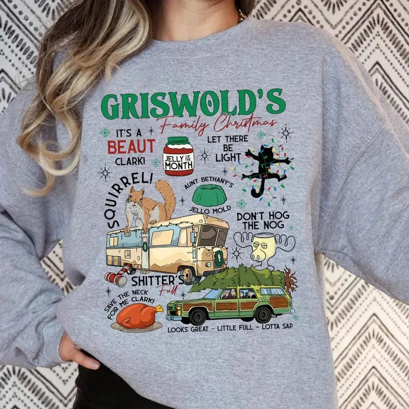 Griswolds Family Movie - Adult & Kids T-Shirts, Sweatshirts & Hoodies apparel design preview 1