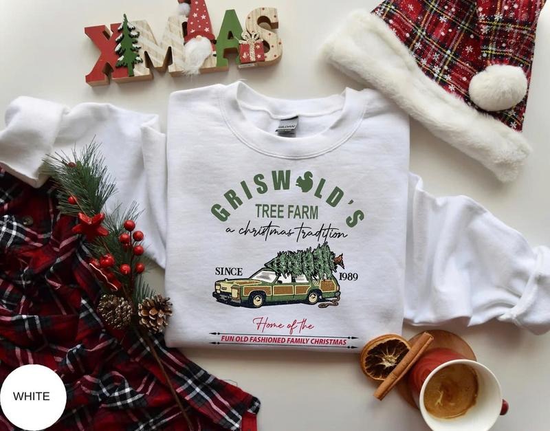 Griswolds Tree Farm Fun Old Fashioned Family Cute - Adult & Kids T-Shirts, Sweatshirts & Hoodies apparel design preview 1