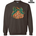 Groovy Brushstroke Pumpkin 'NLB' - Adult & Kids T-Shirts, Sweatshirts & Hoodies apparel design preview 1