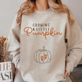 Growing Little Pumpkin Fall Maternity Pregnancy - Adult & Kids T-Shirts, Sweatshirts & Hoodies apparel design preview 1