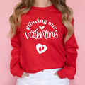 Growing Our Valentine Pregnancy Announcement Cute - Adult & Kids T-Shirts, Sweatshirts & Hoodies apparel design preview 1