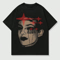 Grunge Punk Portrait Printed Short Sleeve Suitable - Adult & Kids T-Shirts, Sweatshirts & Hoodies apparel design preview 1