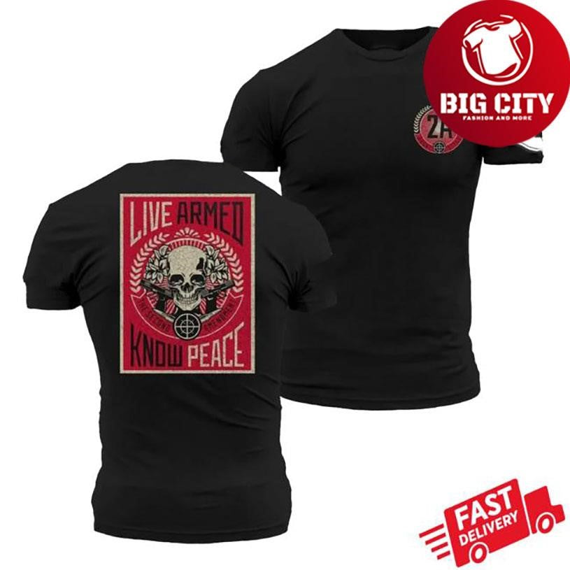 Grunt Style Live Armed Two Sided - Adult & Kids T-Shirts, Sweatshirts & Hoodies apparel design preview 1