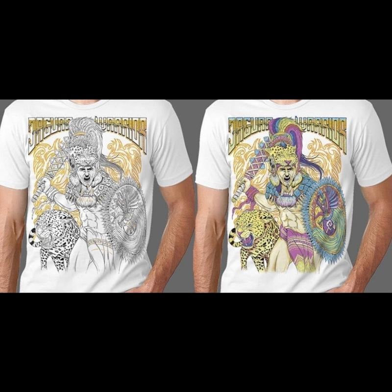 Guerrero Jaguar White Cotton - Adult & Kids T-Shirts, Sweatshirts & Hoodies apparel design preview 1