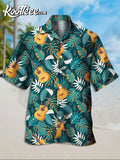 Guitar Tropical Vintage Hawaiian - Adult & Kids T-Shirts, Sweatshirts & Hoodies apparel design preview 1