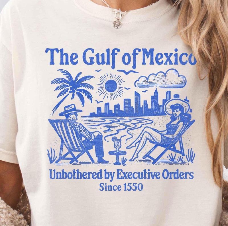 Gulf Mexico Trump Democrat Progressive Liberal Funny - Adult & Kids T-Shirts, Sweatshirts & Hoodies apparel design preview 1