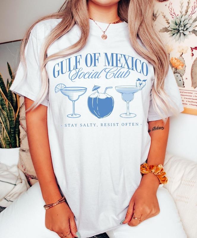 Gulf Mexico Social Club Anti Trump Democrat Fuck - Adult & Kids T-Shirts, Sweatshirts & Hoodies apparel design preview 1