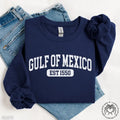 Gulf Mexico Est 1550 Coast Mexican Beach Liberal - Adult & Kids T-Shirts, Sweatshirts & Hoodies apparel design preview 1